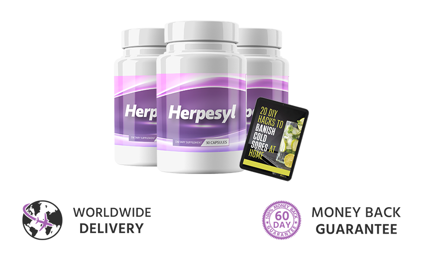 3 Bottles of Herpesyl